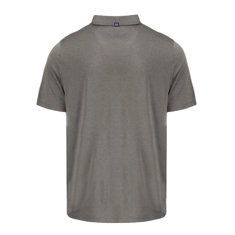 Men's Cutter & Buck Gray UCF Knights Coastline Epic Comfort Eco Recycled Polo