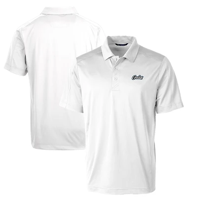 Men's Cutter & Buck White UCF Knights Citronaut Prospect Textured Stretch Polo