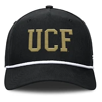 Men's Fanatics  Black UCF Knights Foul Ball Rope Adjustable Hat