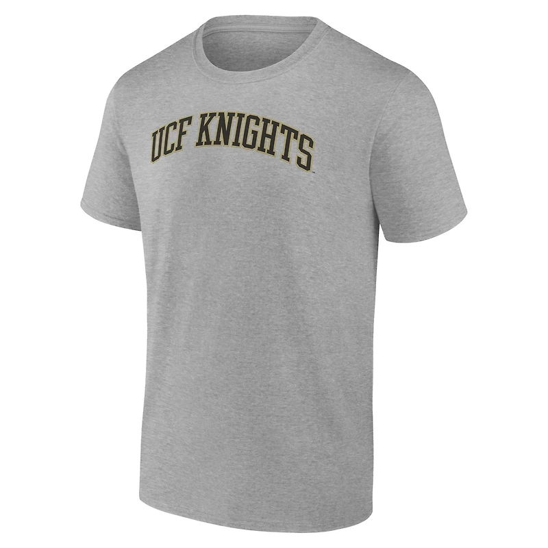 T-shirt gris fanatique pour hommes avec nom de l'équipe UCF Knights