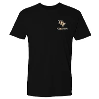 T-shirt de plage noir FloGrown pour homme, motif UCF Knights