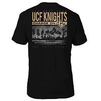 T-shirt de plage noir FloGrown pour homme, motif UCF Knights
