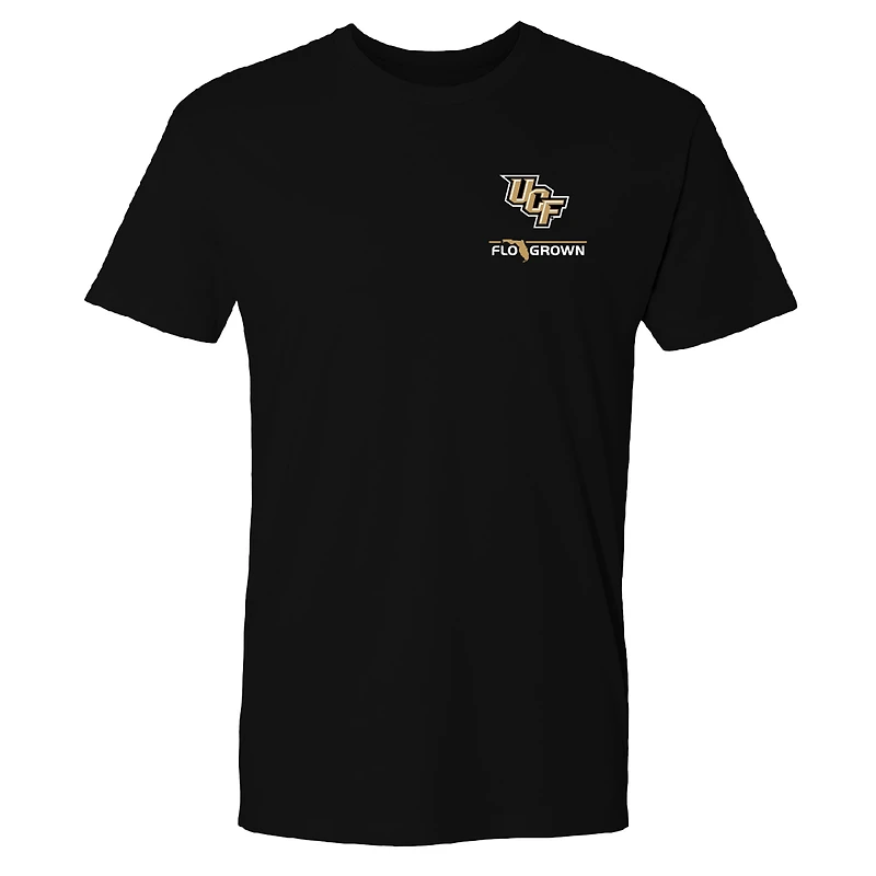Men's FloGrown  Black UCF Knights Repeat Poster T-Shirt