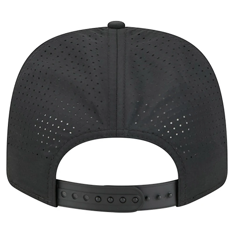 Men's New Era Black UCF Knights Script Performance Rope 9SEVENTY Adjustable Hat