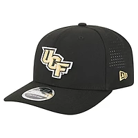 Casquette ajustable New Era noire UCF Knights Team 9SEVENTY pour homme
