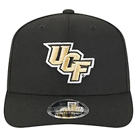 Casquette ajustable New Era noire UCF Knights Team 9SEVENTY pour homme