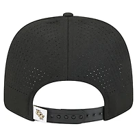 Casquette ajustable New Era noire UCF Knights Team 9SEVENTY pour homme
