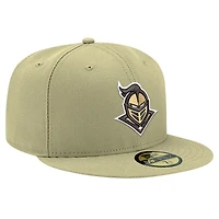 Casquette ajustée 59FIFTY UCF Knights New Era dorée pour homme