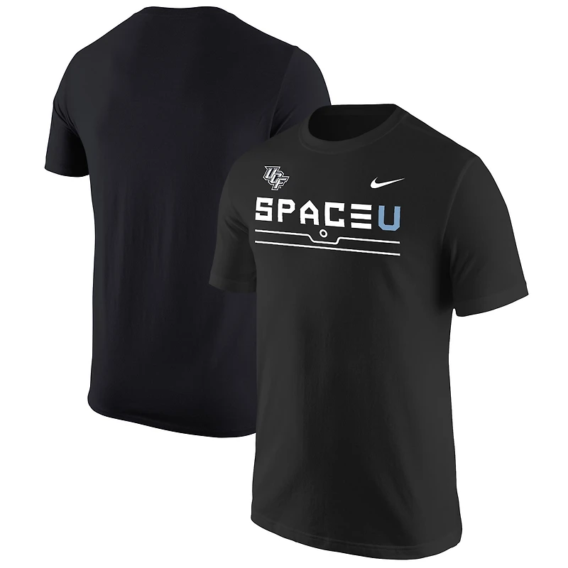 T-shirt Nike UCF Knights Space Game 2024 SpaceU Core pour homme, noir