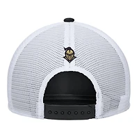 Casquette ajustable Nike noire UCF Knights 2025 On-Field Rise Trucker Performance pour homme