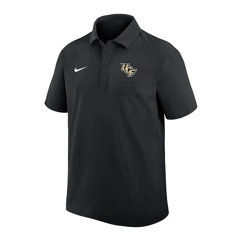 Men's Nike Black UCF Knights 2025 Sideline Dri-FIT Polo
