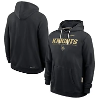 Men's Nike Black UCF Knights 2025 Sideline Standard Issue Dri-FIT Hoodie