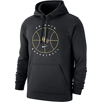 Chandail à capuchon en molleton Nike UCF Knights Basketball Icon Club pour homme, noir