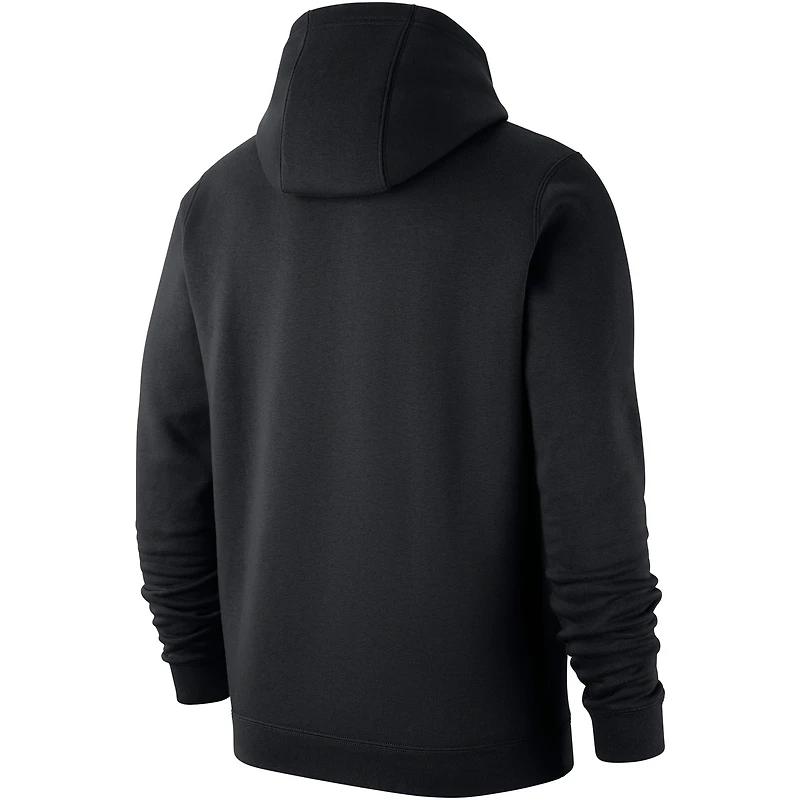 Chandail à capuchon en molleton Nike UCF Knights Basketball Icon Club pour homme, noir