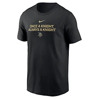T-shirt Nike noir UCF Knights Local Performance pour homme