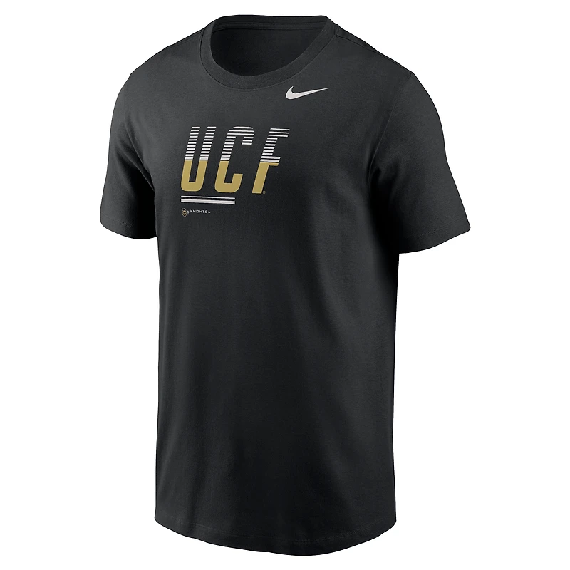 Men's Nike Black UCF Knights Wordmark Logo Legend T-Shirt