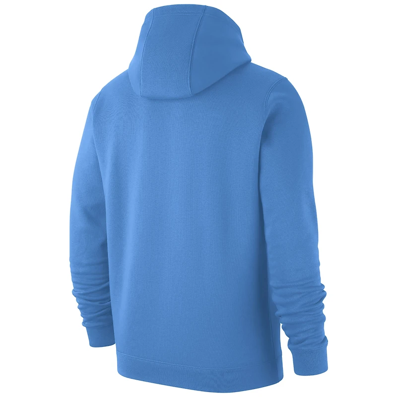 Sweat à capuche en polaire Nike UCF Knights 2024 Space Game SpaceU Club bleu clair pour homme