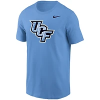 Men's Nike Light Blue UCF Knights 2025 Space Game Pattern Core T-Shirt