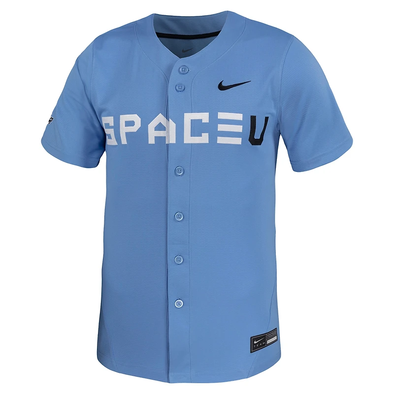 Maillot de baseball Nike bleu clair UCF Knights Replica pour homme