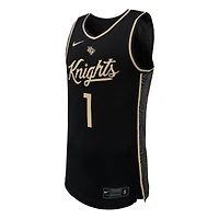 Men's Nike #1 Black UCF Knights Replica Basketball Jersey