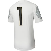 Men's Nike #1 White UCF Knights Untouchable Football Replica Jersey