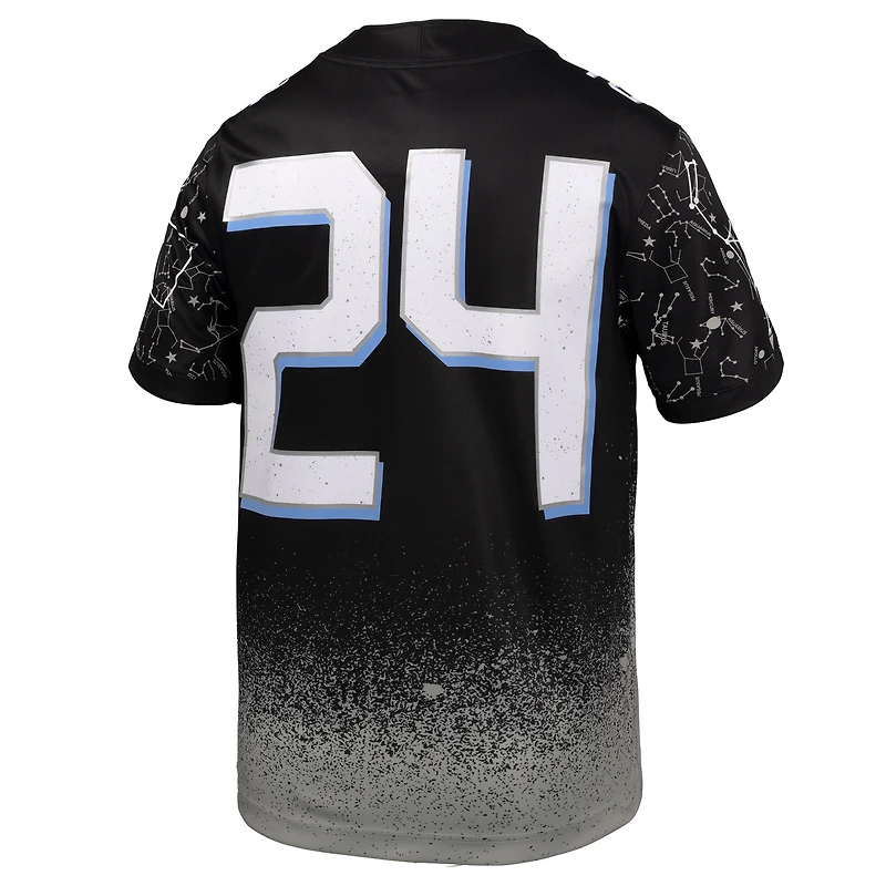 Men's Nike #24 Black UCF Knights 2024 Space Game Alternate Jersey
