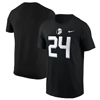 T-shirt Nike #24 UCF Knights Space Game Jersey 2024 pour homme noir