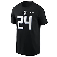 T-shirt Nike #24 UCF Knights Space Game Jersey 2024 pour homme noir