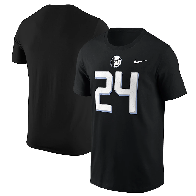 T-shirt Nike #24 UCF Knights Space Game Jersey 2024 pour homme noir