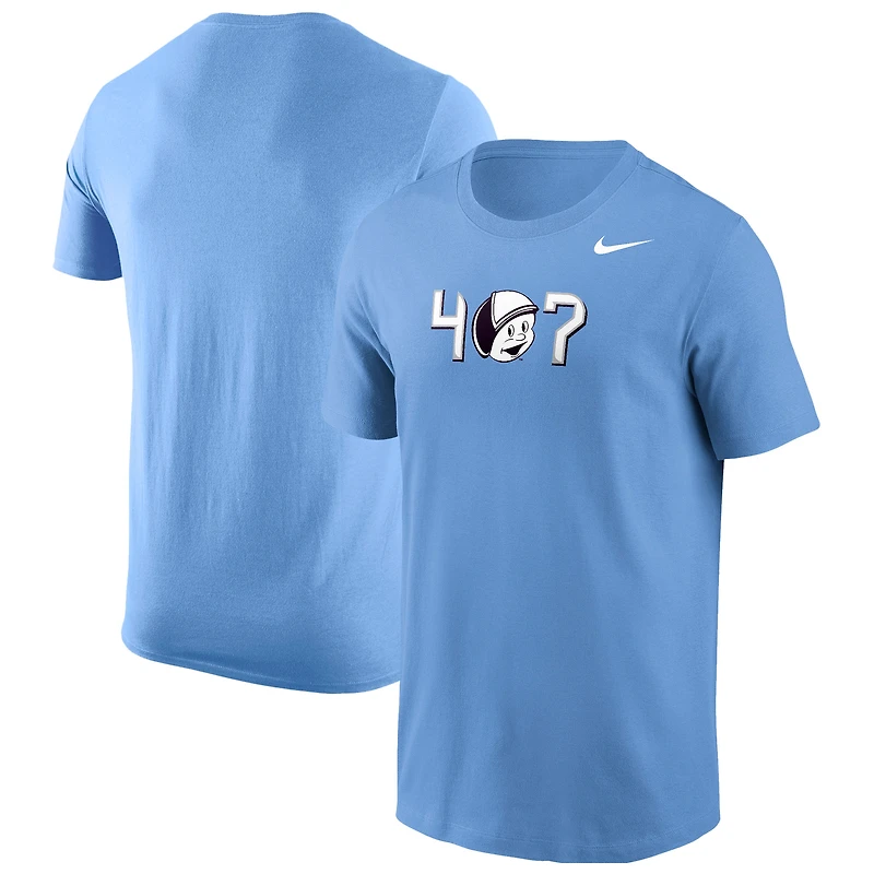 T-shirt Nike bleu poudré UCF Knights 2024 Space Game 407 pour homme