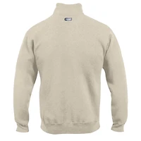 Sweat-shirt à capuche zippé en coton Oatmeal UCF Knights pour homme