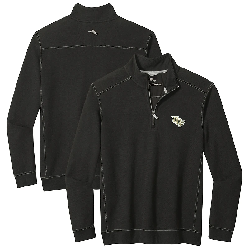 Men's Tommy Bahama Black UCF Knights Montego Bay Half-Zip Jacket
