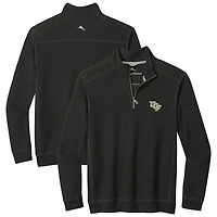 Men's Tommy Bahama Black UCF Knights Montego Bay Half-Zip Jacket