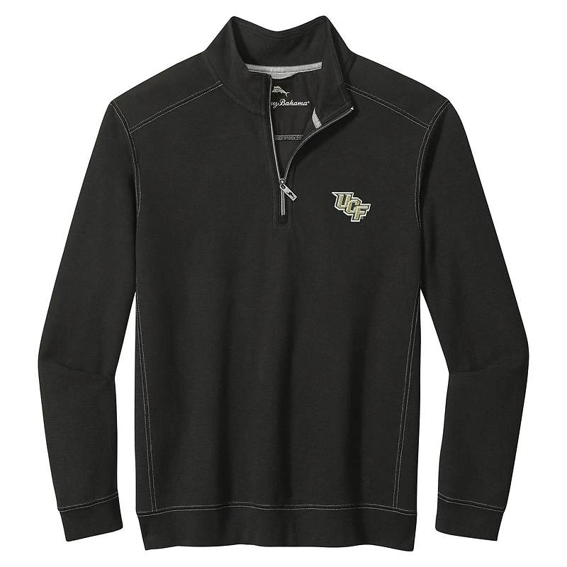 Men's Tommy Bahama Black UCF Knights Montego Bay Half-Zip Jacket