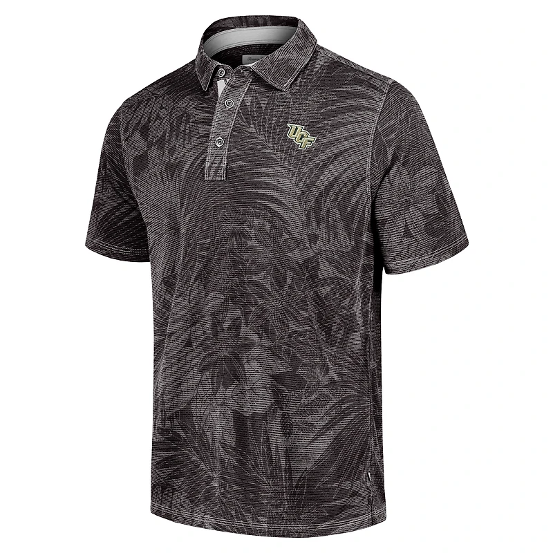 Polo Tommy Bahama noir pour homme UCF Knights Sport Santiago Paradise