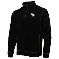 Tommy Bahama Black UCF Knights Sport Tobago Bay Tri-Blend Mock Neck Half-Zip Jacket