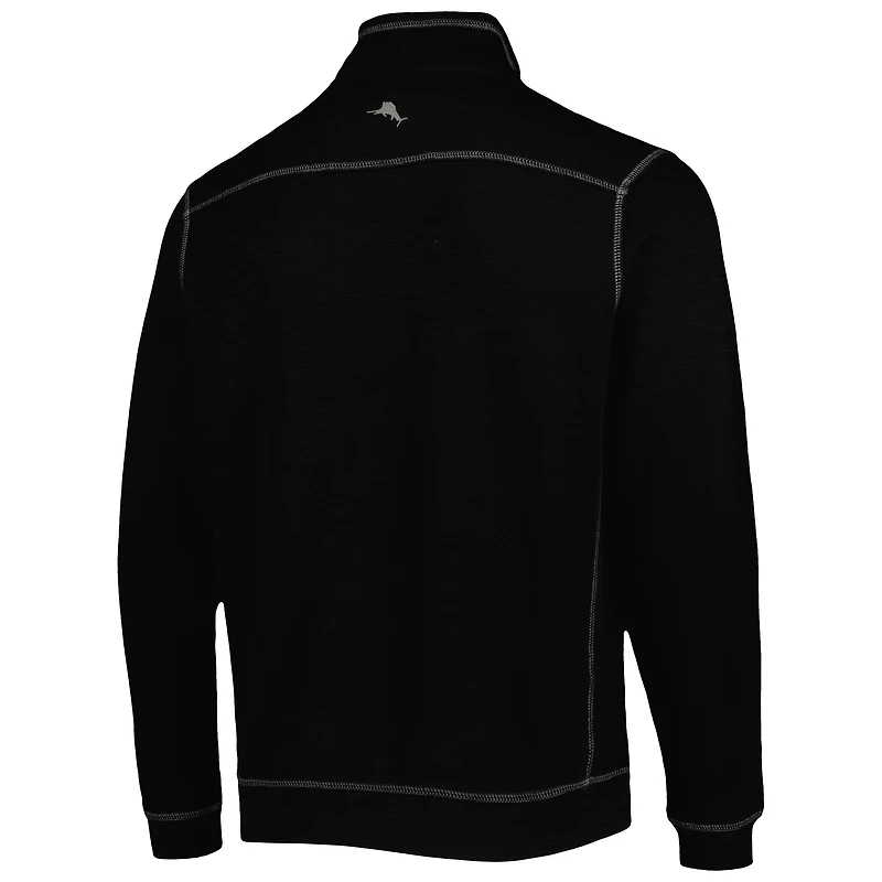 Tommy Bahama Black UCF Knights Sport Tobago Bay Tri-Blend Mock Neck Half-Zip Jacket