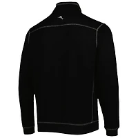 Tommy Bahama Black UCF Knights Sport Tobago Bay Tri-Blend Mock Neck Half-Zip Jacket