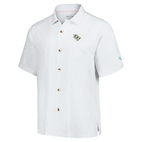Men's Tommy Bahama White UCF Knights Castaway Game Camp Button-Up Shirt