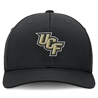 Men's Top of the World  Black UCF Knights Reflex Logo Flex Hat