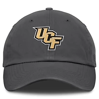 Men's Top of the World Heather Charcoal UCF Knights Team Logo Washed Adjustable Hat