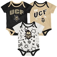 Ensemble de trois bodies jeu pour toute la journée nouveau-nés et nourrissons UCF Knights