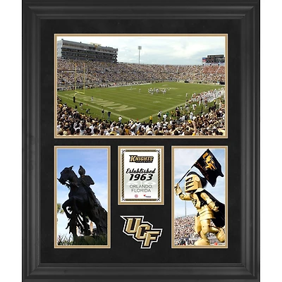 UCF Knights Bright House Networks Stadium, collage encadré 20" x 24" à 3 ouvertures