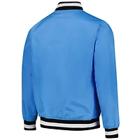 Veste universitaire unisexe Charlie Hustle bleu clair UCF Knights à boutons-pression
