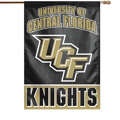 Drapeau de maison WinCraft UCF Knights 28" x 40" avec nom complet