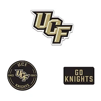 Lot de 3 aimants de réfrigérateur haut de gamme WinCraft UCF Knights