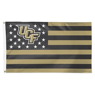 WinCraft UCF Knights 3' x 5' Single-Sided Deluxe Patriotic Stars & Stripes Flag