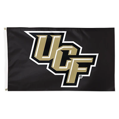WinCraft UCF Knights 3' x 5' Single-Sided Deluxe Primary Team Logo Flag