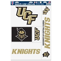 WinCraft UCF Knights Primary 11'' x 17'' Multi-Use Decal Sheet