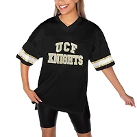 T-shirt tendance à strass noir Gameday Couture UCF Knights Until Kickoff pour femme